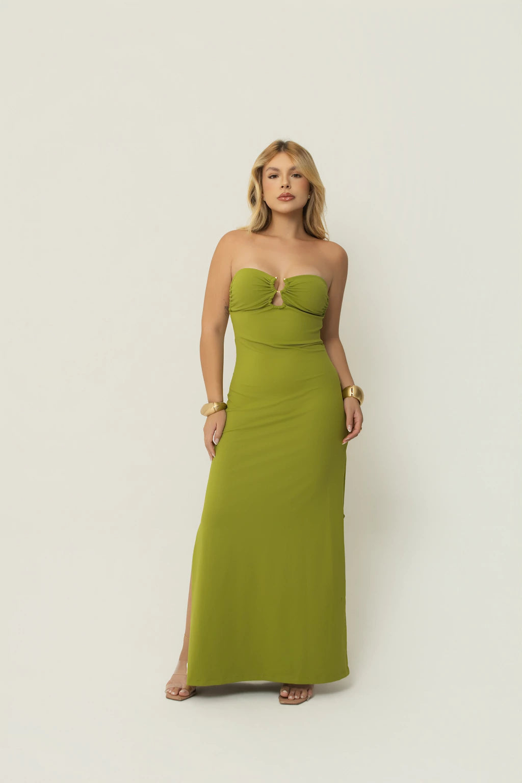 Vestido Coronita - Verde Olivia